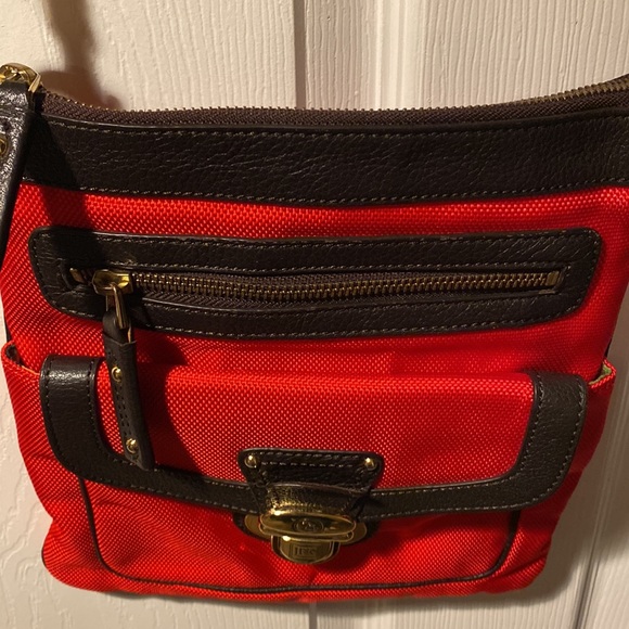 JPK Ballistic Nylon Crossbody Bag Handbag Tomato Red - Picture 3 of 11